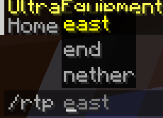 RTP tab complete